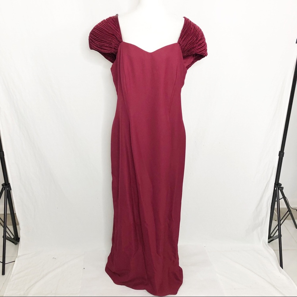 Beautiful Full Length Evening Gown Formal Party Bridesmaids Dress, Size 16 (XL)